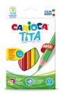 Lapis de Cor Carioca Tita Maxi 42789 Cx C/12 - Preview