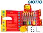 Lápis de Cor Giotto Bebe 6 Unidades - Preview