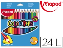 Capa do artigo Lápis de Cor Maped  Color Peps - Caixa de 24 unidades