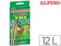 Lapis de cores alpino tri estojo de 12 cores sortidas - Preview