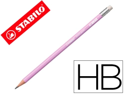 Capa do artigo Lapis de grafite stabilo swano com borracha mina 2,2 mm dureza hb lilas pastel