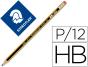 Lapis de grafite staedtler noris com borracha (12 unidades) - Preview
