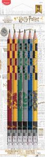 Lápis Grafite C/Borracha Maped Harry Potter Blister C/6 851701  - Preview