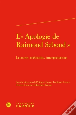 Capa do artigo L'Apologie De Raimond Sebond : Lectures, Méthodes, Interprétations