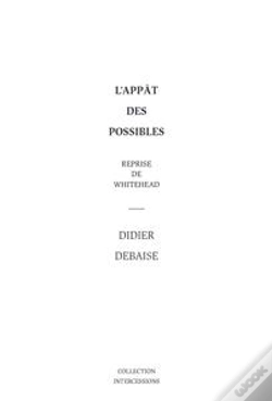 Capa do artigo L'Appat Des Possibles - Reprise De Whitehead