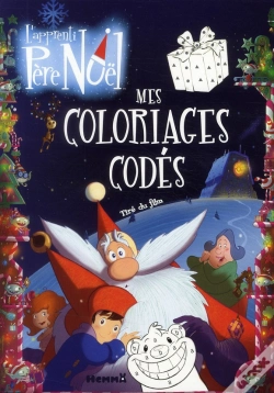 Capa do artigo L'Apprenti Pere Noel  - Mes Coloriages Codes