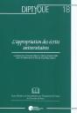 L'Appropriation Des Écrits Universitaires - Preview
