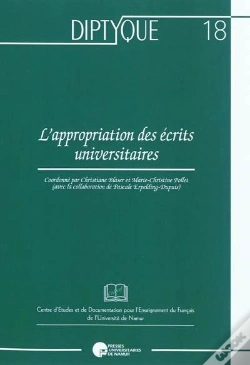 Capa do artigo L'Appropriation Des Écrits Universitaires