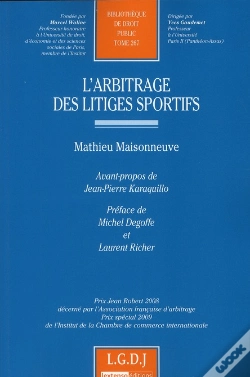 Capa do artigo L'Arbitrage Des Litiges Sportifs