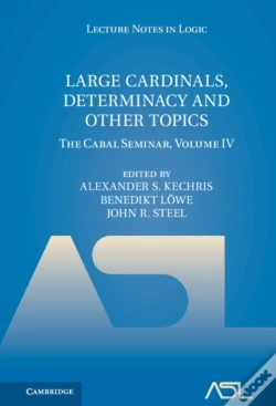 Capa do artigo Large Cardinals, Determinacy And Other Topics