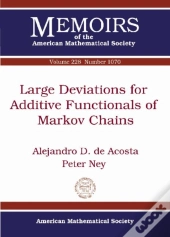 Large Deviations For Additive Functionals Of Markov Chains