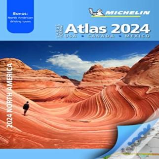 Large Format Atlas 2024 Usa - Canada - Mexico (A3-Paperback)