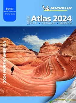Capa do artigo Large Format Atlas 2024 Usa - Canada - Mexico (A3-Paperback)