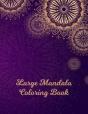 Large Mandala Coloring Book: Mandala Col - Preview