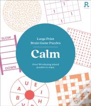 Large Print Brain Game Puzzles - Calm