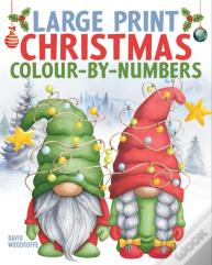 Large Print Christmas Colour-By-Numbers