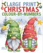 Large Print Christmas Colour-By-Numbers - Preview