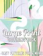 Large Print Coloring Book - Preview