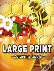 Large Print Coloring Book