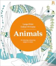 Large Print Colour & Frame - Animals
