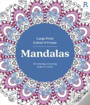 Large Print Colour & Frame - Mandalas