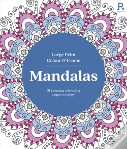 Capa do artigo Large Print Colour & Frame - Mandalas