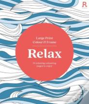 Large Print Colour & Frame - Relax