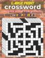 Large Print Crossword Puzzle Book Adults 150 Over Pyzzle - Preview