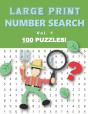 Large Print Number Search - Preview