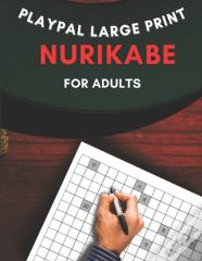 Large Print Nurikabe Activity Book