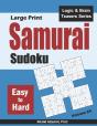 Large Print Samurai Sudoku - Preview