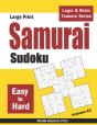 Large Print Samurai Sudoku - Preview