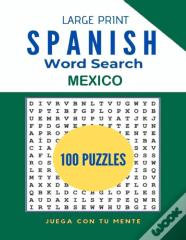 Large Print Spanish Word Search - Mexico