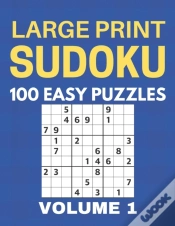 Capa do artigo Large Print Sudoku - 100 Easy Puzzles - Volume 1 - One Puzzle Per Page - Puzzle Book For Adults