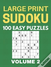 Capa do artigo Large Print Sudoku - 100 Easy Puzzles - Volume 2 - One Puzzle Per Page - Puzzle Book For Adults