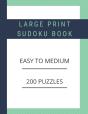 Large Print Sudoku Book - Preview