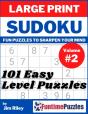 Large Print Sudoku Easy Level Puzzles - Preview