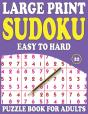 Large Print Sudoku Puzzle Book For Adults - Preview