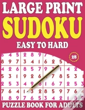 Capa do artigo Large Print Sudoku Puzzle Book For Adults