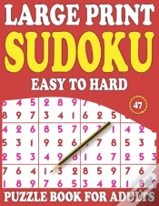 Capa do artigo Large Print Sudoku Puzzle Book For Adults