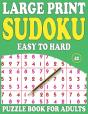 Large Print Sudoku Puzzle Book For Adults - Preview