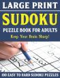 Large Print Sudoku Puzzles For Adults - Preview