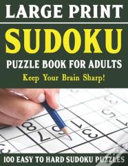 Large Print Sudoku Puzzles For Adults