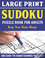 Large Print Sudoku Puzzles For Adults