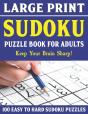 Large Print Sudoku Puzzles For Adults - Preview