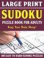 Large Print Sudoku Puzzles For Adults - Preview