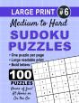 Large Print Sudoku Puzzles - Medium To Hard - Volume 6 - Preview