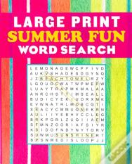 Large Print Summer Fun Word Search