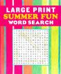 Large Print Summer Fun Word Search - Preview