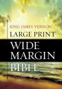 Large Print Wide Margin Bible-Kjv - Preview